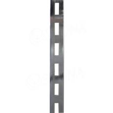 VARIANT stojina 30 x 50 mm, dĺžka 2398 mm, 2 x 8 mm, chróm