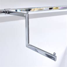 VARIANT zalomené rameno, dĺžka 400 mm, chróm