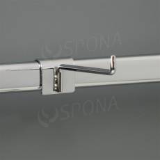 VARIANT háčik L, dĺžka 50 mm (C25), chróm