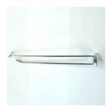 VARIANT hák s hrazdou, dĺžka 200 mm, chróm