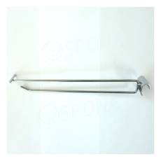 VARIANT hák s hrazdou, dĺžka 250 mm, chróm