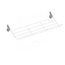 VARIANT polica na topánky, 663 x 260 mm, chróm