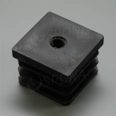 FOUR, vložka so závitom M10, 40 x 40 mm, plast