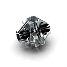 PRIMO 25, spojka vonkajšia šesťcestná, chróm