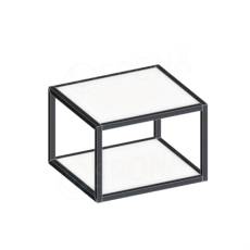 CUADRO, 9680A, rám police na stenu 442 x 392 x 300 mm, antracit