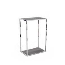 CUADRO, 9683C, rám police na stenu 942 x 392 x 1100 mm, chróm