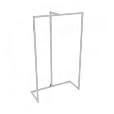 TRIPLO, 9371 rám stojanu, šírka 107 cm, výška 180 cm, matná biela