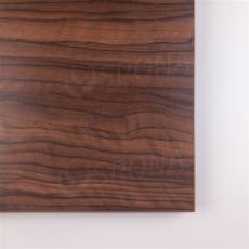 TRIPLO, police k stojanu 9370, 600 x 400 mm, 4 x ABS, dekór drevo