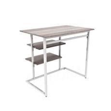 TRIPLO, 9381B KIT stolík s policami, 90 x 60 cm, výška 90 cm, matná biela