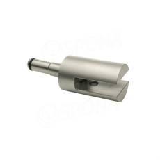 SLOTTY 30, držiak sklenenej police 8 mm, satin