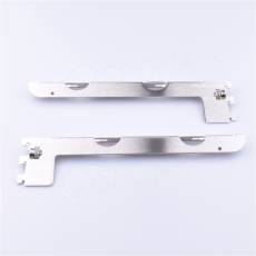 ARKSYS, držiak police s výrezmi, dĺžka 280 mm, satin