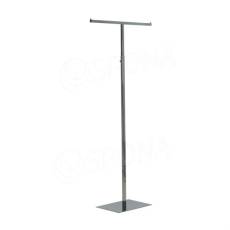 START štender dvojstranný, výška 170 cm, satin