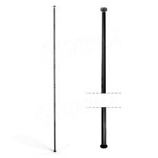 ROUND, stojka rozperná, výška 3000 mm, antracit