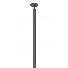 ROUND, nástavec k rozpernej stojke, výška 800 mm, antracit