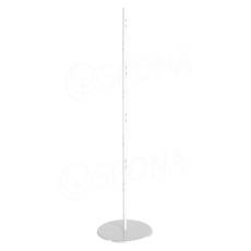 ROUND, stojka samostojná, výška 1920 mm, biela