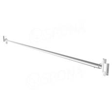 ROUND, pozdĺžna vešiaková tyč, dĺžka 900-1000 mm, biela