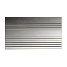 SLAT drážkový panel terminal 240 x 120 cm, 11 drážok, rozstup 10 cm, bez insertov, zrkadlo