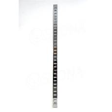 SLAT stojka plná na stenu, dĺžka 240 cm, chróm