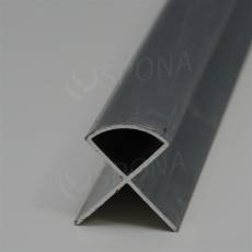 SLAT profil, rohový spoj, dĺžka 250 cm, hliník