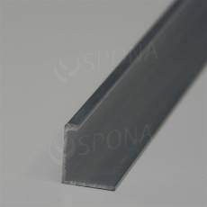SLAT profil - lišta koncová, dĺžka 250 cm, hliník