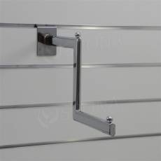 SLAT zalomené rameno, dĺžka 355 mm, chróm