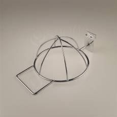 SLAT držiak šiltoviek PRO, chróm