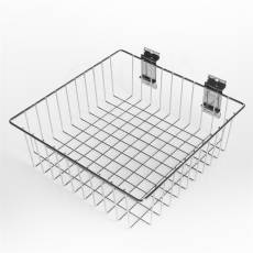 SLAT kôš drôtený 300 x 300 x 100 mm, chróm