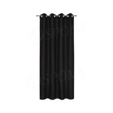 Záves do prezliekacej kabínky, 140 x 235 cm, ZITA, čierny
