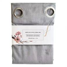 Záves do prezliekacej kabínky, 140 x 250 cm, NATI, svetlo šedý