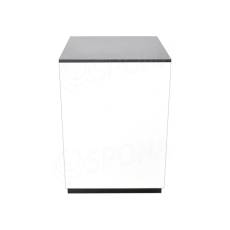 Pult BOX komplet predajný 62 x 93 x 65 cm, biele + čierne LTD