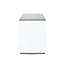 Pult BASIC 70 komplet predajný 50 x 93 x 71 cm, biele + čierne LTD