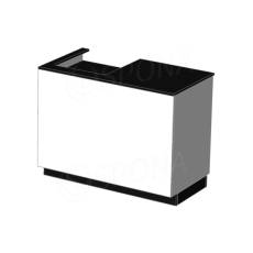 Pult BOX pokladničný 122 x 65 x 93 cm, pravý